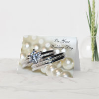 Rings White Pearls Blended Family Zweite Hochzeit
