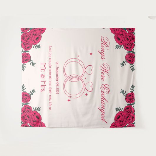 Rings wurden ausgetauscht wandteppich (Vorderseite (Horizontal))