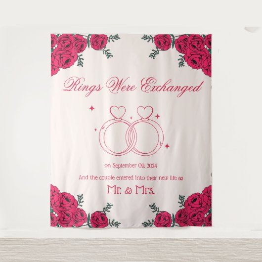 Rings wurden ausgetauscht wandteppich (Vorderseite)