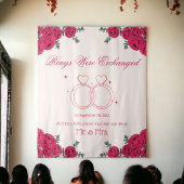 Rings wurden ausgetauscht wandteppich