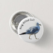 Ringschädelmöwe Button (Vorne & Hinten)