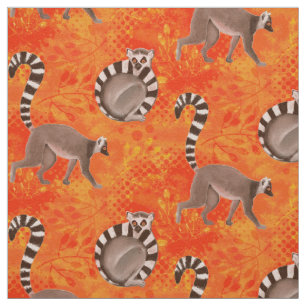 Ringschnepfel von Madagaskar Stoff