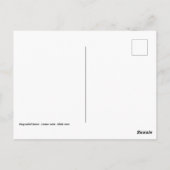 Ringschwanzlemmeln auf Gras Postkarte (Rückseite)