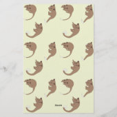 Ringschwanzpossums Briefpapier (Rückseite)
