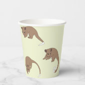 Ringschwanzpossums Pappbecher (Vorderseite)