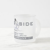 Ringside-mattierte GlaslebhaftTasse Mattglastasse (VorderseiteRechts)