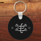 Ringstone-Symbol - Religiöse Ikone in Bahai Schlüsselanhänger (Vorderseite)