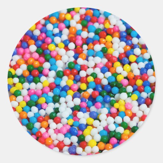 Ringsum 2 besprüht runder aufkleber (Vorderseite)