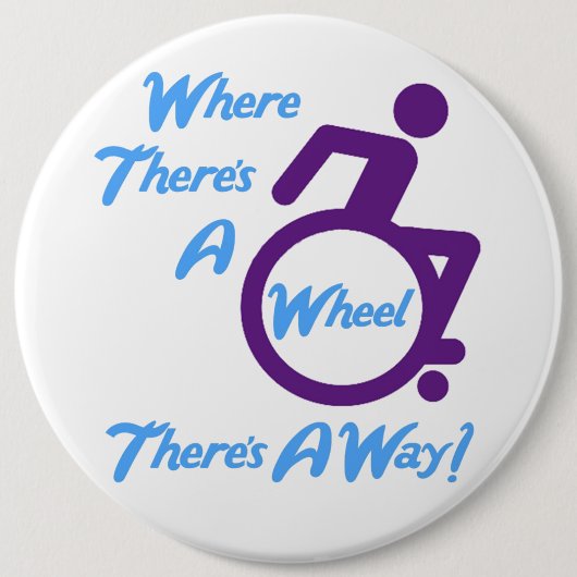 Ringsum 6 Zoll Unterseite - wo es ein Rad gibt Button (Vorderseite)