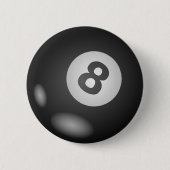 Ringsum 8 Ball-Knöpfe Button (Vorderseite)