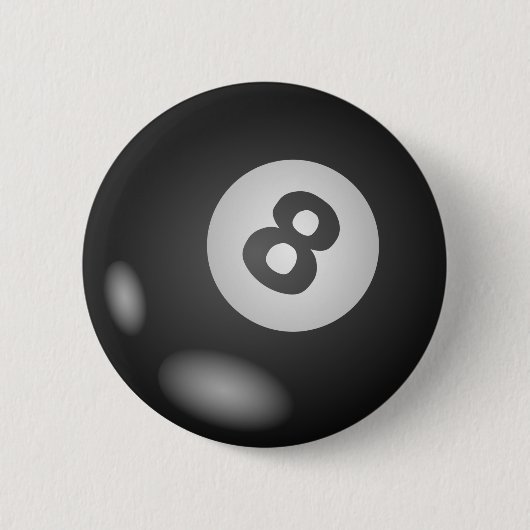 Ringsum 8 Ball-Knöpfe Button (Vorderseite)