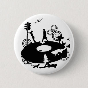 Ringsum u. rund button