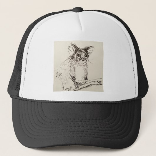 Ringtail Possum Australien Truckerkappe (Vorderseite)
