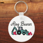 Ringträger-Backhoe Schlüsselanhänger (Vorderseite)