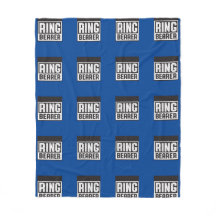Ringträger Fleece Blanket Blu und Blk Collection