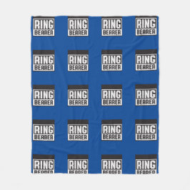 Ringträger Fleece Blanket Blu und Blk Collection