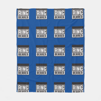 Ringträger Fleece Blanket Blu und Blk Collection
