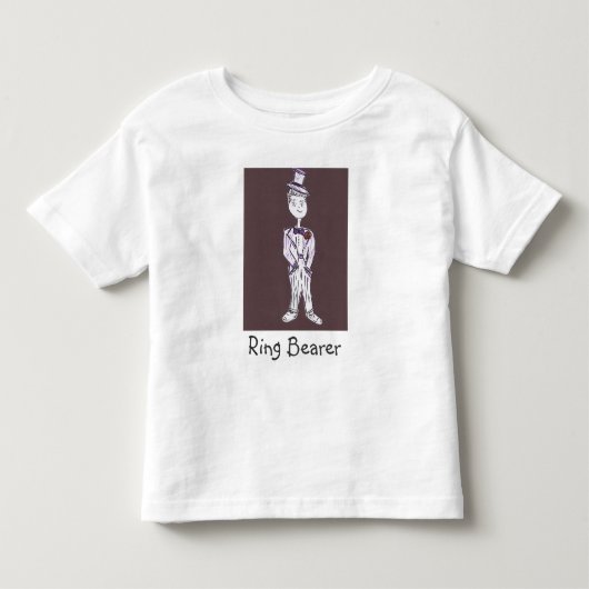 Ringträger Kleinkind T-shirt (Vorderseite)