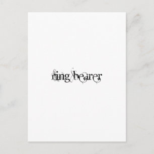 Ringträger Postkarte