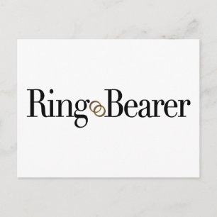 Ringträger Postkarte
