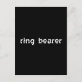 Ringträger Postkarte (Vorderseite)