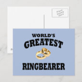 Ringträger Postkarte (Vorne/Hinten)