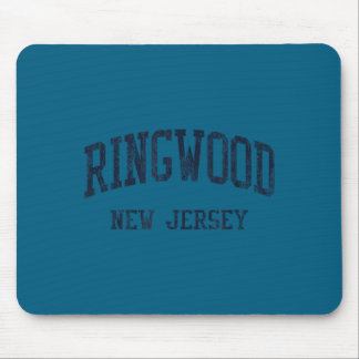 Ringwood Nj Jn5 Vintage Athletic Blaues Design Mousepad