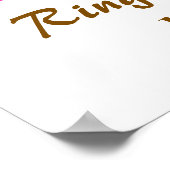 Ringzeremonie Poster (Ecke)
