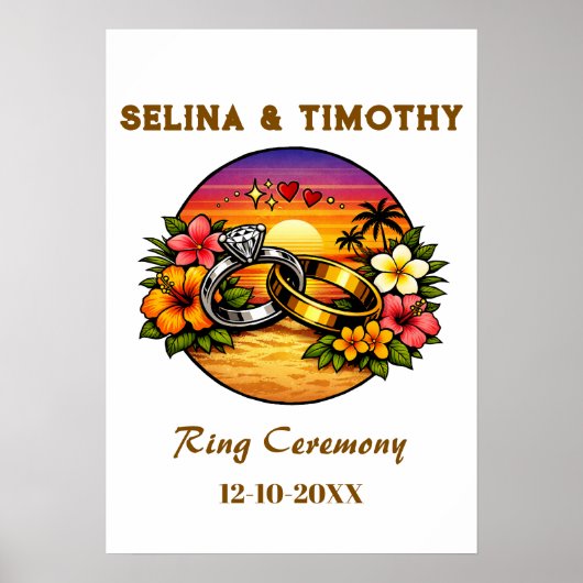 Ringzeremonie Poster (Vorne)