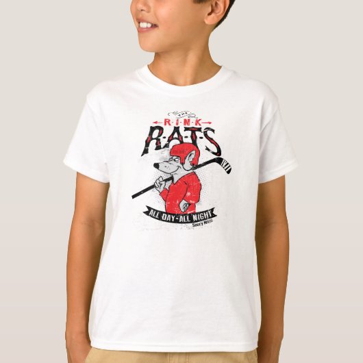 Rink Rats Hockey T-Shirt (Vorderseite)