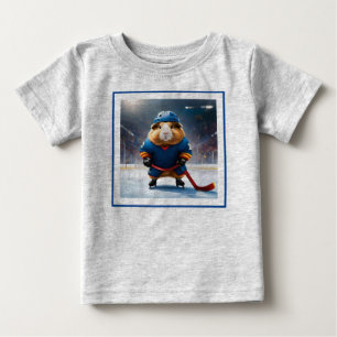"Rink Rookie: Das Eishockey-Guinea-Schwein" Baby T-shirt