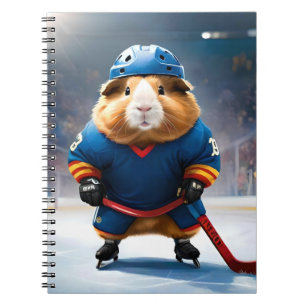 "Rink Rookie: Das Eishockey-Guinea-Schwein" Notizblock