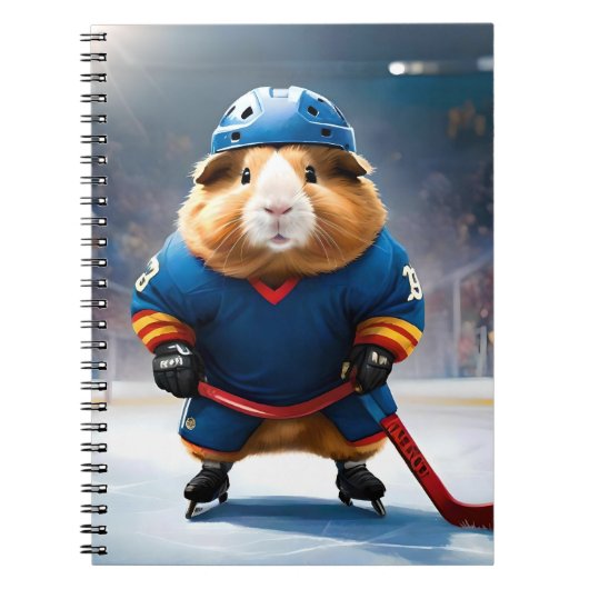 "Rink Rookie: Das Eishockey-Guinea-Schwein" Notizblock (Vorderseite)