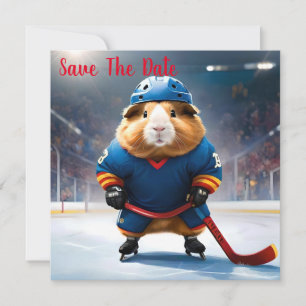"Rink Rookie: Das Eishockey-Guinea-Schwein" Save The Date