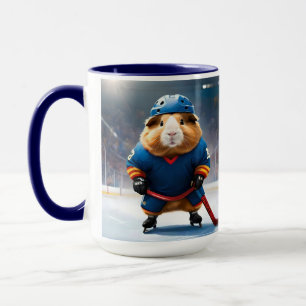 "Rink Rookie: Das Eishockey-Guinea-Schwein" Tasse