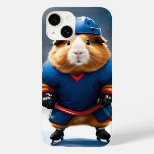 "Rink Rookie: Das Meerschweinchen im Eishockey" Case-Mate iPhone 14 Hülle