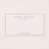 Rinkfarbene Netzklettkarte (Vorderseite)