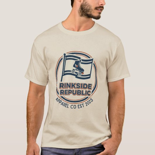 Rinkside Republic Logo-Shirt T-Shirt (Vorderseite)