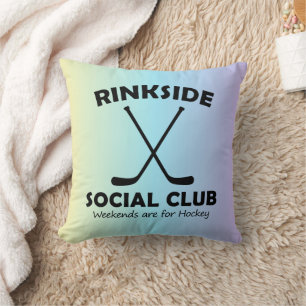 Rinkside Social Club Muttertagsgeschenk Hockey-Mam Kissen