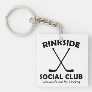 Rinkside Social Club Muttertagsgeschenk Hockey-Mam Schlüsselanhänger
