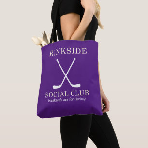 Rinkside Social Club Wochenenden für Hockey Mama M Tasche