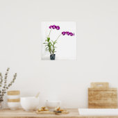 Rinnapa Dendrobium Orchid Pflanze Poster (Küche)