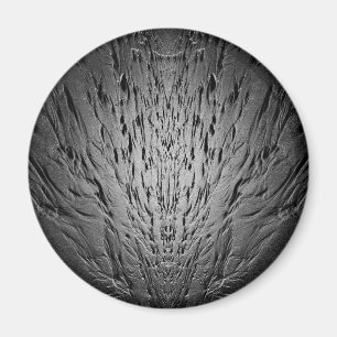 Rinnsale an einem Sandstrand Magnet