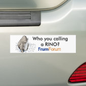 rino, 36470578_400x400, wer Sie ein RINO nennend? Autoaufkleber (Auf Auto)