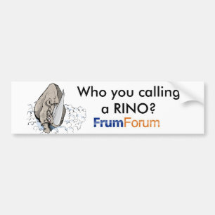 rino, 36470578_400x400, wer Sie ein RINO nennend? Autoaufkleber