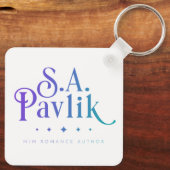 Rinspiration Aluminium-Schlüsselanhänger Schlüsselanhänger (Rückseite)