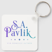 Rinspiration Aluminium-Schlüsselanhänger Schlüsselanhänger (Rückseite)