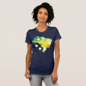 Rio 2016 olympisches Brasilien T-Shirt (Vorne ganz)