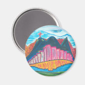 Rio 40 graus magnet (Vorderseite/Rückseite)