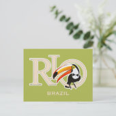 Rio Brasilien Feiertagspostkarte (Stehend Vorderseite)